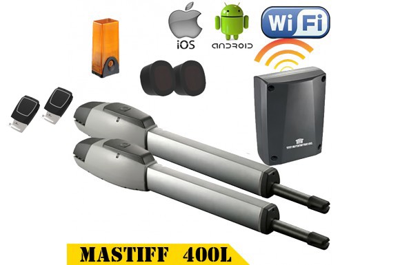 КОМПЛЕКТ АВТОМАТИКА ЗА ЛЕТЯЩА ВРАТА MASTIFF 400 L